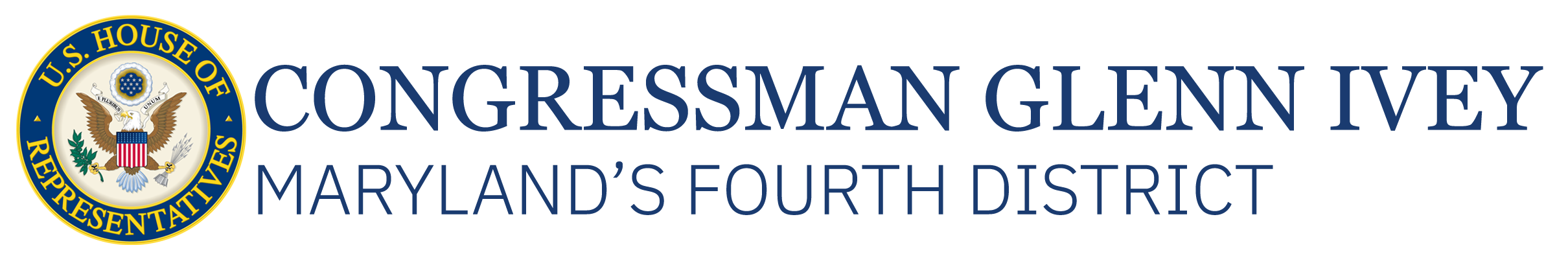Congressman Glenn Ivey logo