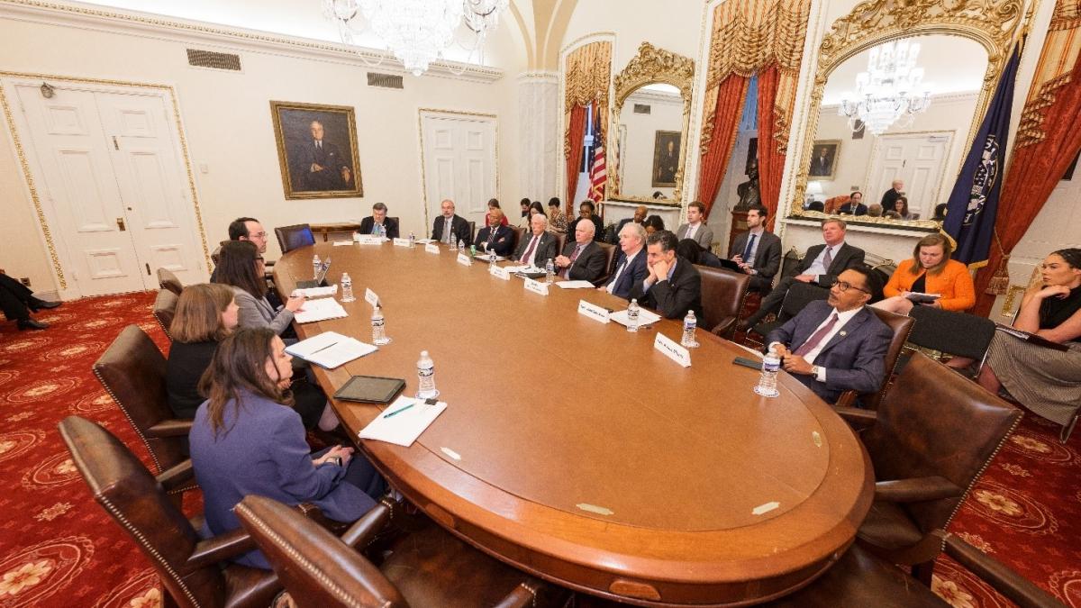 Members of the Maryland Delegation meet on Capitol Hill to discuss the future of healthcare