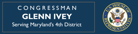 Congressman Glenn Ivey Header